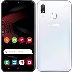 Samsung Galaxy A40 Dual SIM bílá v limitované edici od Seznamu